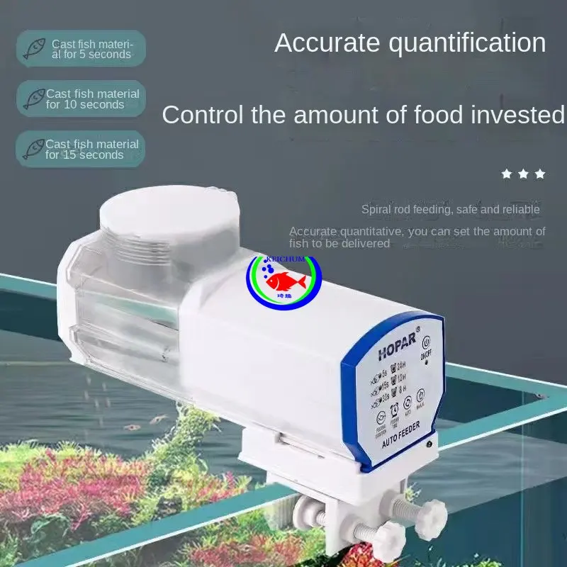 

Automatic feeder, fish tank, intelligent timing , large capacity , silent