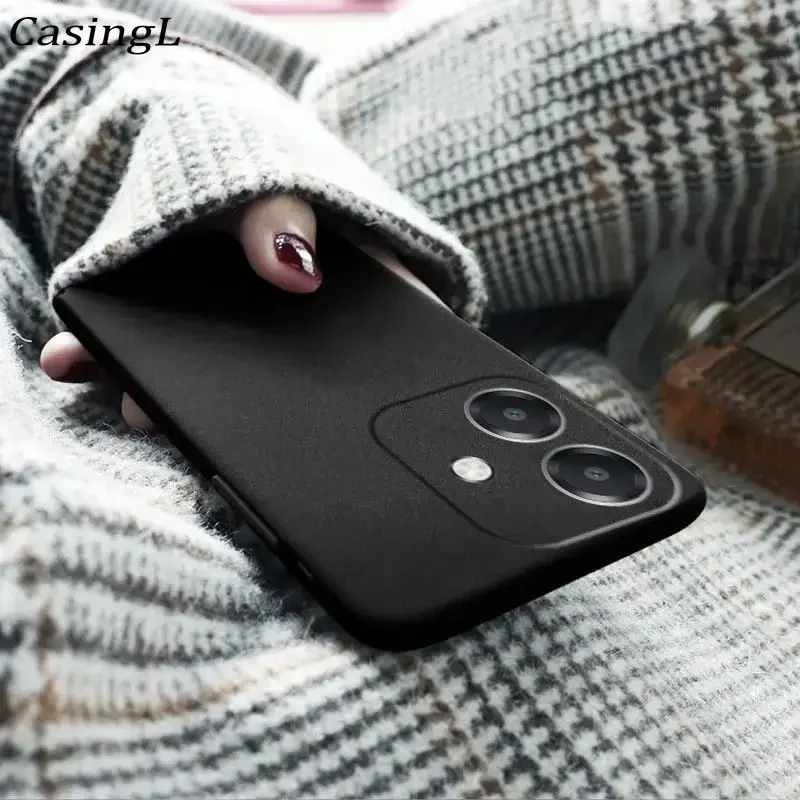 Etui OPPO A5 Pro 4G/5G A 5 Pro Matte Silicone Bumper Shockproof Soft Cover For OPPO A5 Pro 4G/5G ProA5 Back Casing