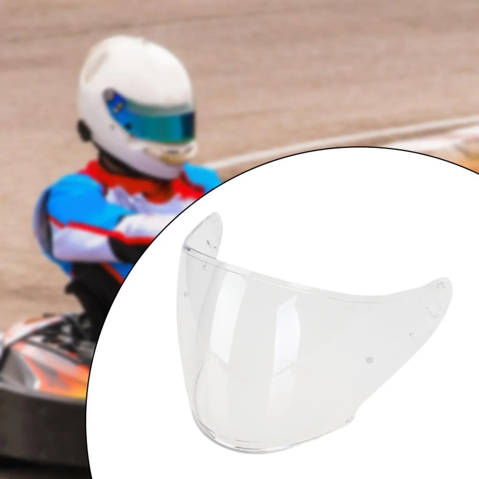 Helmet Visor Accessories Spare Part Sturdy Professional Easy to Install Fittings Helmet Shield for J- CJ-2SP J- 1/2/3