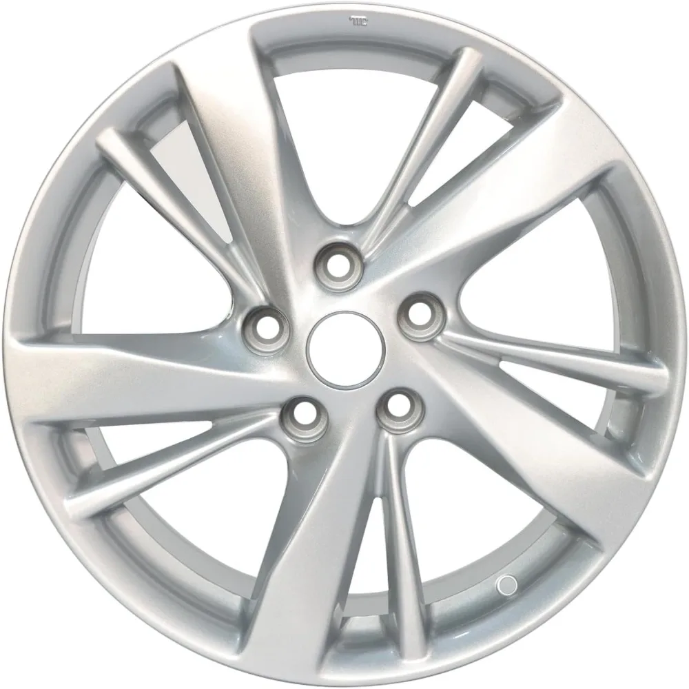 جنوط عجلات من سبائك الألومنيوم الفضية مقاس 17 بوصة مناسبة لنيسان ألتيما 2013 2014 2015 2016، ALY62593U20N، مواصفات مخزون OE