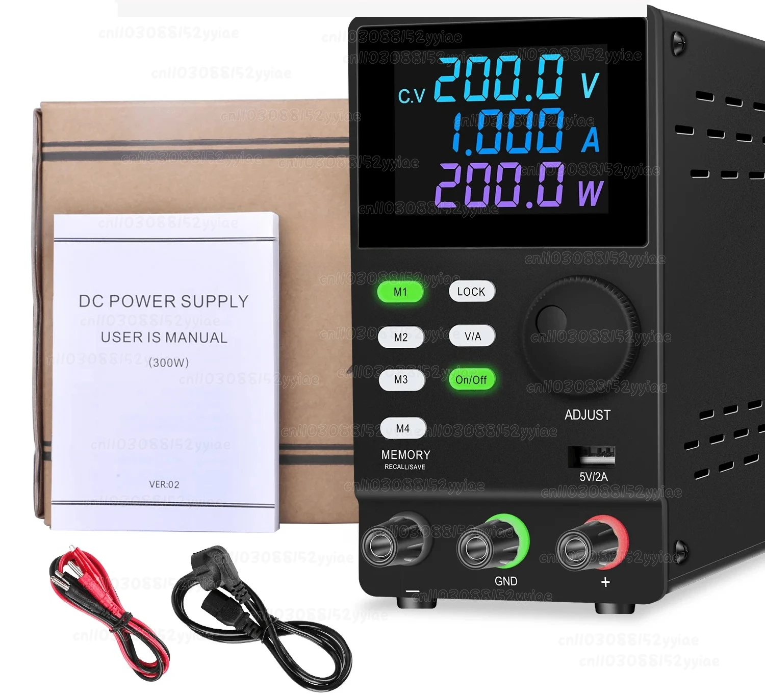 Programmable DC Laboratory Power Supply Adjustable Voltage Regulator Variable Power Supply 200V 300V 30V Storage BCC