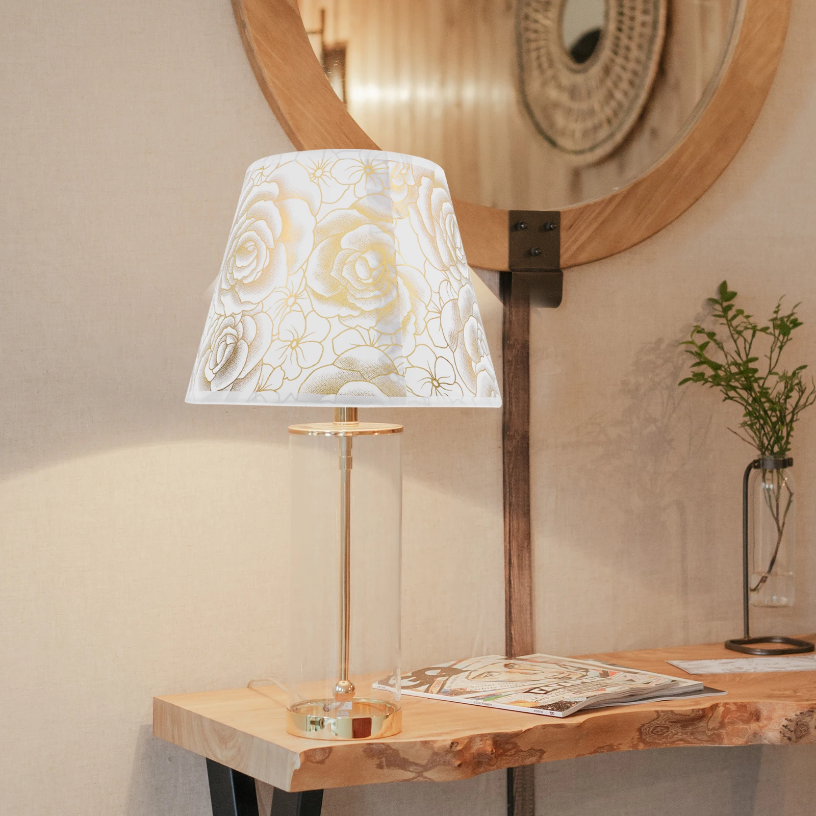 Premium Cloth Lamp Shade for Table Desk Floor Lamp Replacement Cover Stylish Decorative Lighting Accessory Home Kitchen Bar