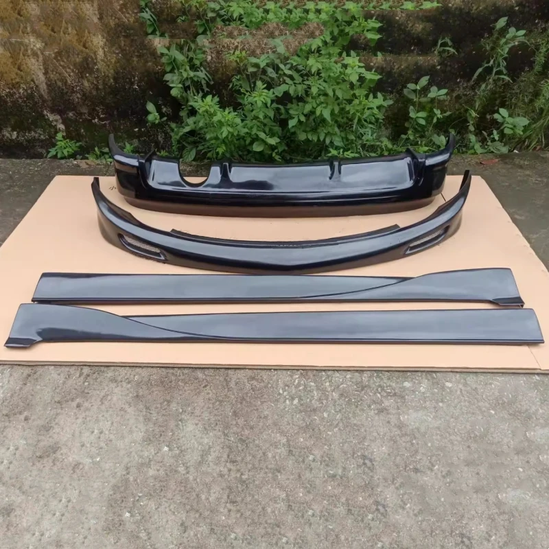 

Передний сплиттер, задний диффузор, боковые юбки для Honda FIT JAZZ 1-го поколения GD3 2005-2007, модифицированный обвес из полипропилена