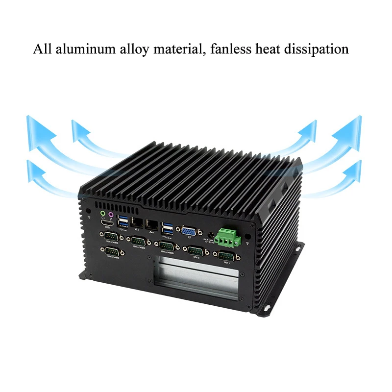Small Computer PCIE X16 , PCIE X4 Slot Dual PCI Slot Industrial Embedded Box Mini Pc For Engineer