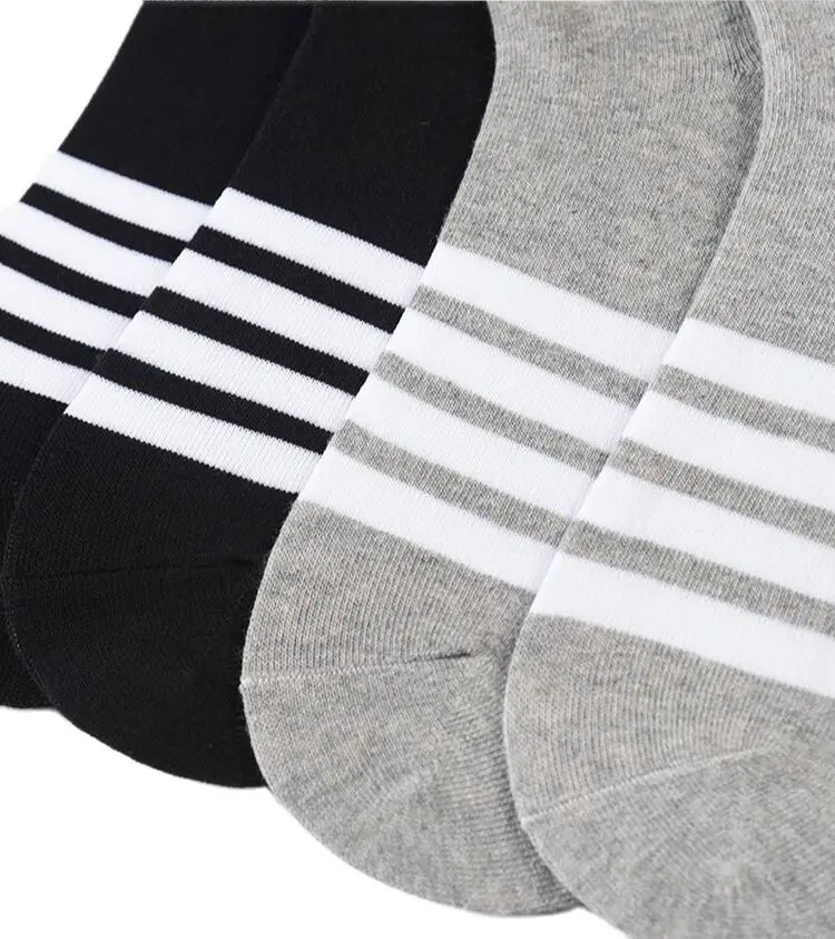 Men's Socks RWB Stripes Ankle Unisex Fashion Cotton Knitted Comfortable Casual Harajuku Stockings