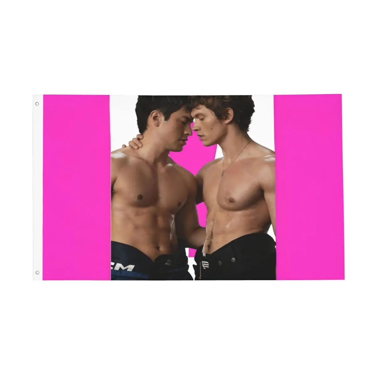 Drapeaux de rivalité chauffants, bannière double face intérieure/extérieure, émission de télévision canadienne, polyester, décoration suspendue, 3x5 pieds