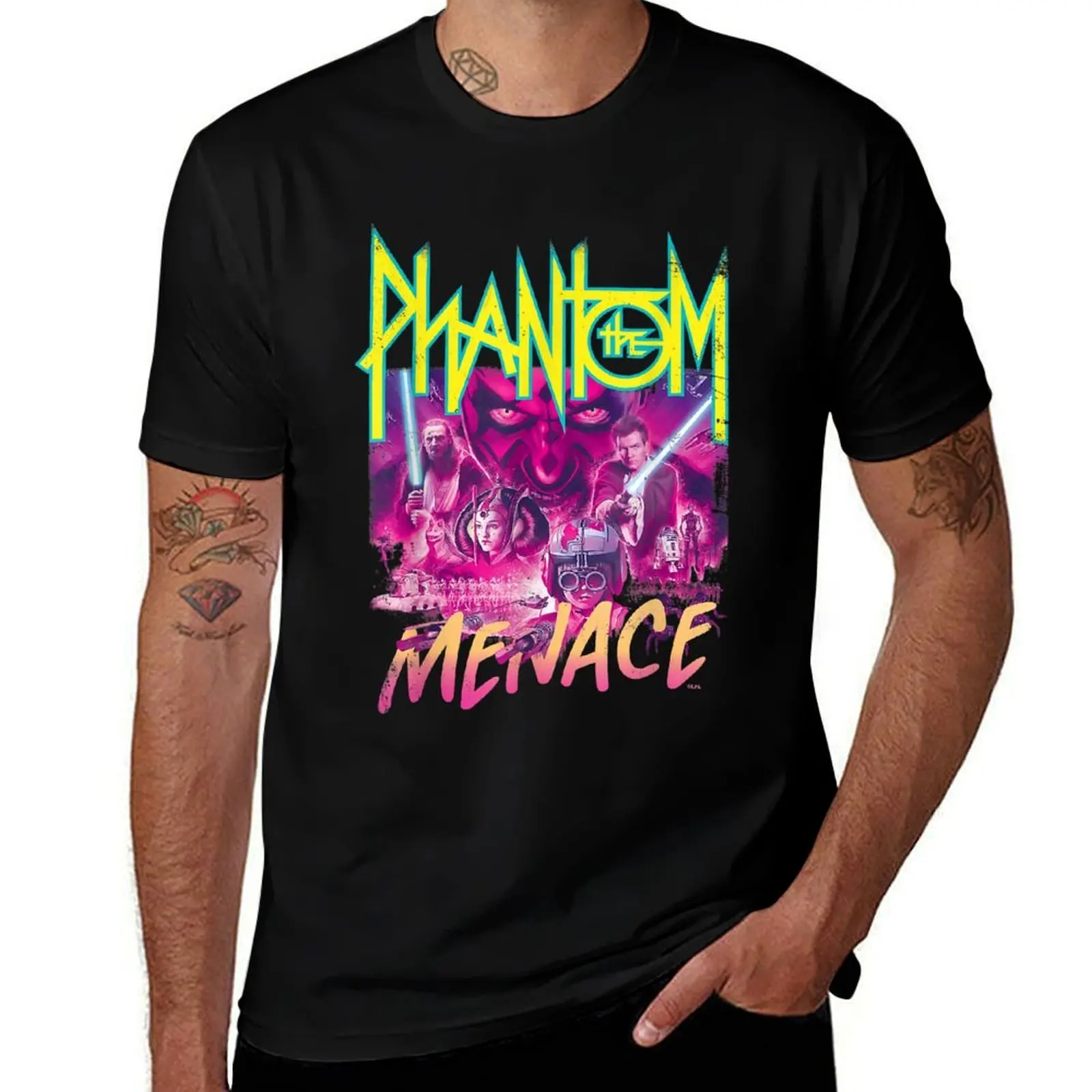 The Phantom Menace Band T-Shirt Street Fashion Casual Tee Shirt T-Shirt