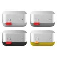 With Power Button Cute Cartoon Duck Base Bracket for Apple Mac Mini M4 Cooling Base Bracket Front Creative Cute 3D Printing