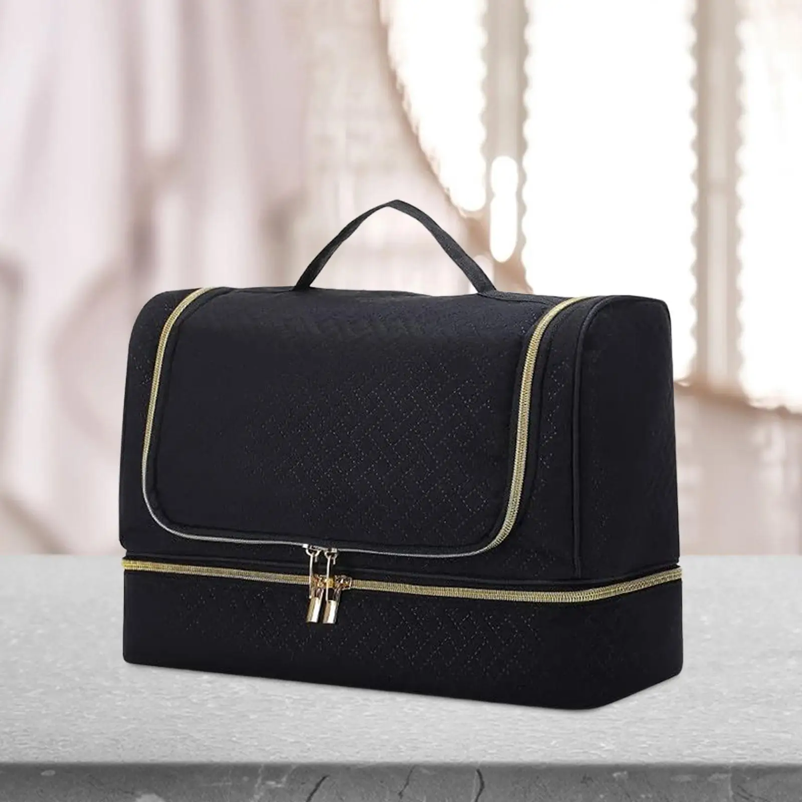 

Hair Dryer Carrying Bag Hair Dryer Case Organizer with Hanging Hook Anti Scratch