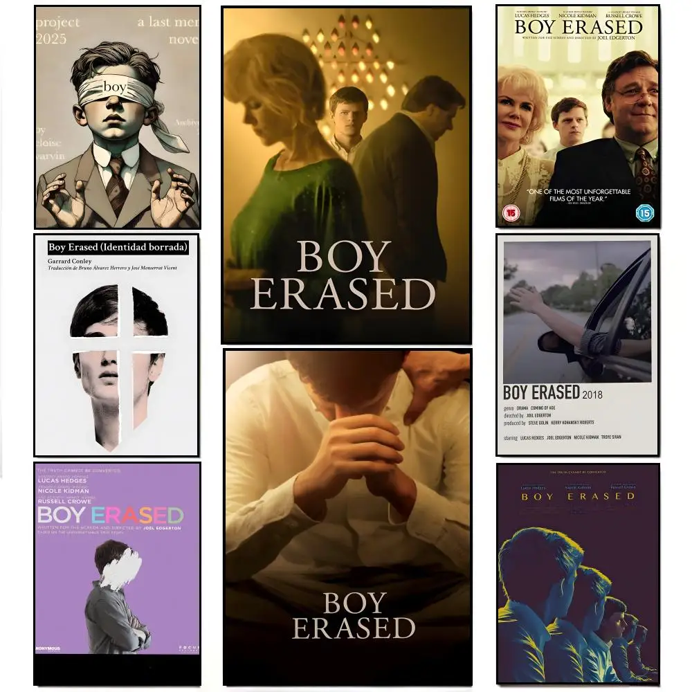 Somber Reflective B-Boy Erased LGBTQ Drama Film Aesthetic Poster HD  Waterproof Wall Sticker Bar Living Room Decor Gift