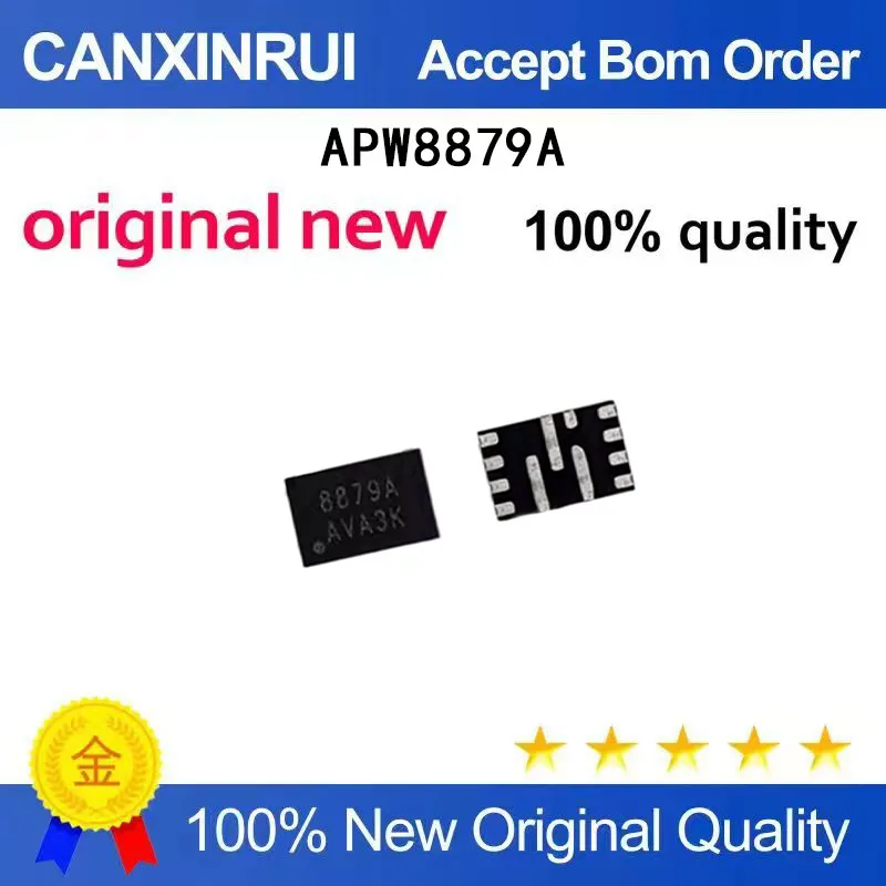 

(5-100 Pieces) APW8879AQBI-TRG APW8879A Printing Wire 8879A QFN12 Spot Chip IC