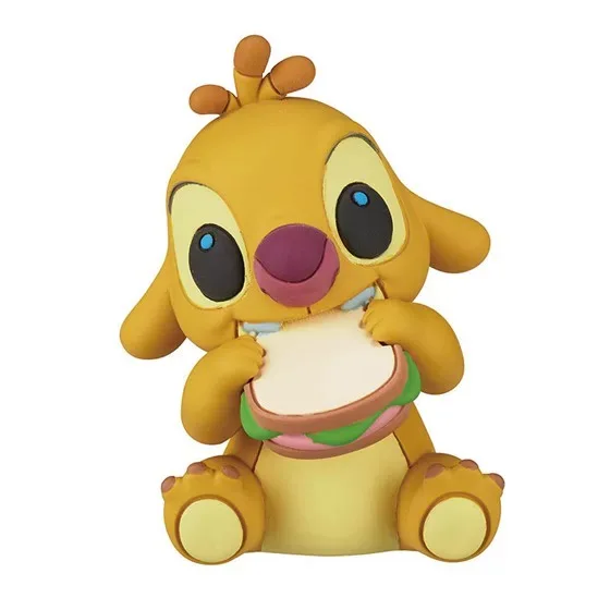 Interstellar Baby Lilo and Stitch Side by Side Sewing Corner kawaii Reuben Action Anime figurine model toy desktop car ornament