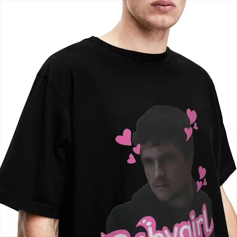 Y2K Y2K Men Women'S Josh Hutcherson Schmidt Babygirl T Stuff Design Movie Cotton T-Shirt Clothing Leisure Tees Printed