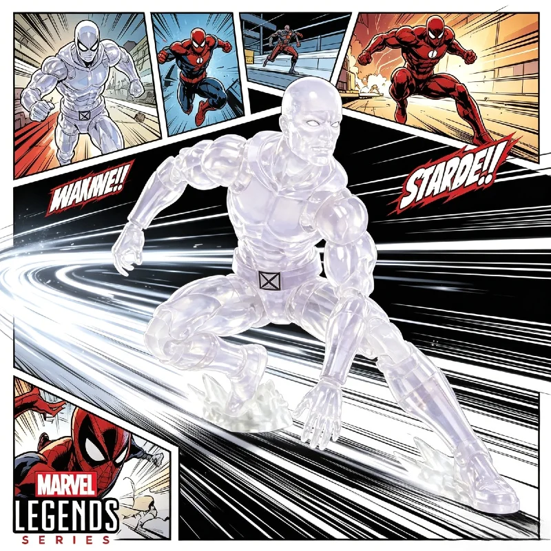 

【IN STOCK】Hasbro Marvel Legends Series Secret Wars Iceman 6-Inch Action Figure, Collectible Model Toy Gift