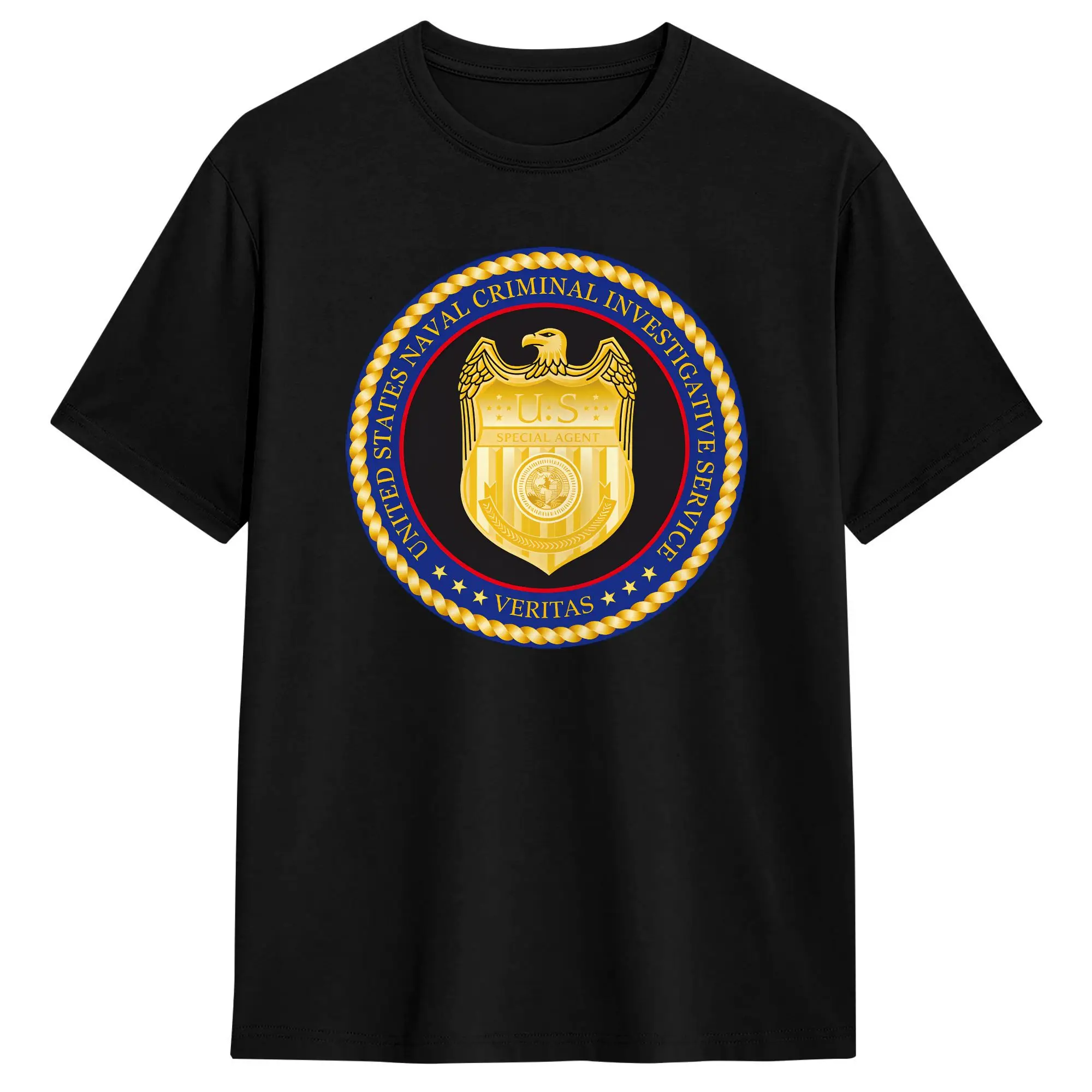 NCIS Naval Criminal Investigative Service  T-Shirt Summer  Cotton T Shirts For Male Casual Tshirt Short Sleeve Y2K Retro Tops