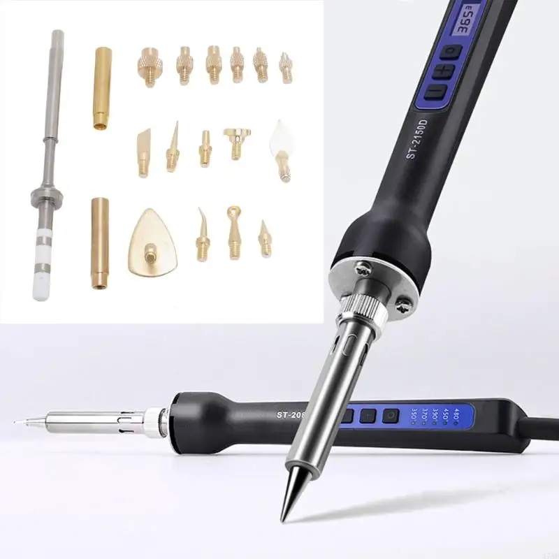 37ME Soldering Iron Tip With Multiple Size Nut Application For Profession Technicians