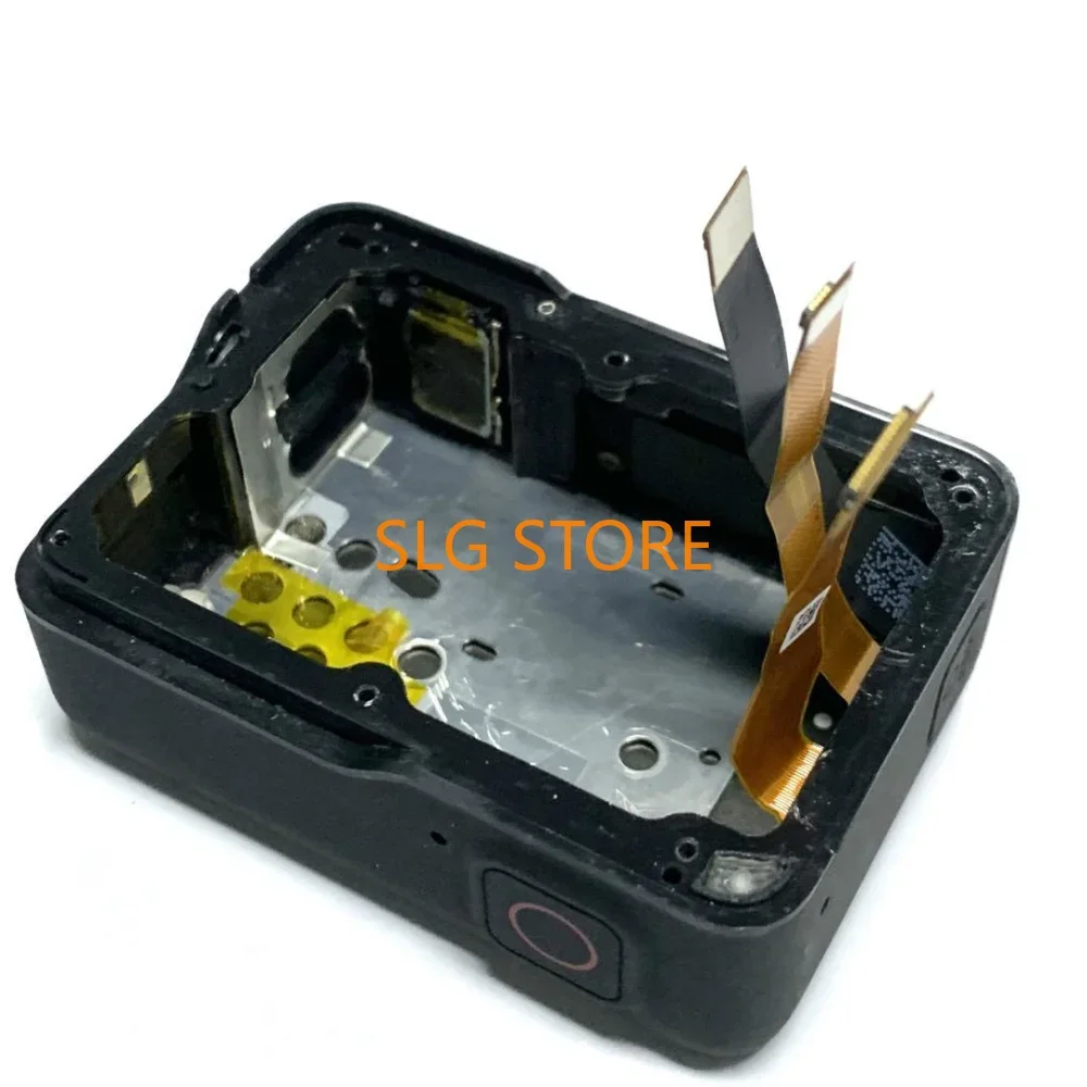 100% Original For GoPro Hero 7 Black White Rear LCD screen Repair touch with back case Frame shutter flex cable GPS module