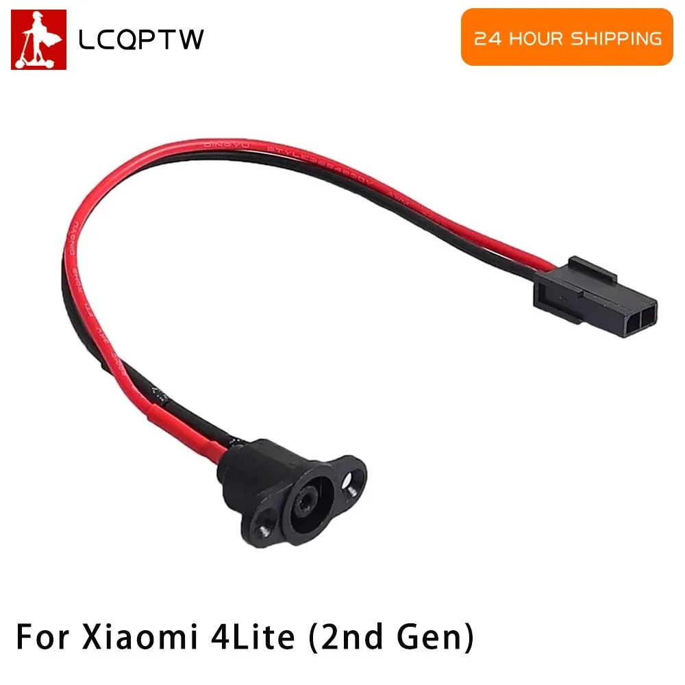 

Порт кабеля для зарядки электрического скутера для Xiaomi 4 Lite (2-го поколения), водонепроницаемое пластиковое зарядное отверстие, аксессуары для портов питания аккумулятора