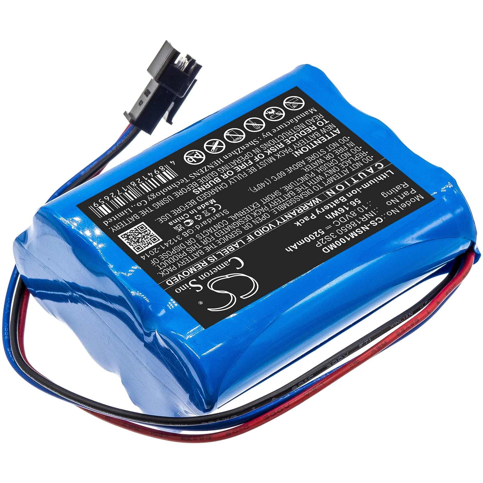 Replacement Battery for Neusoft  NSC-M10 INR18650 3S2P 10.8V/mA