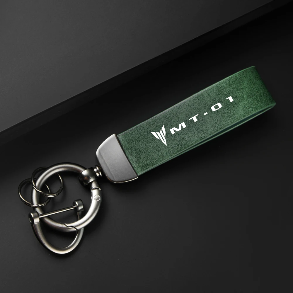 ヤマハ MT01 MT09 MT07 MT10 MT03 MT 01 09 07 03 10 MT-01 MT-10 MT-03 キーホルダーオートバイプレミアムレザー革キーホルダー