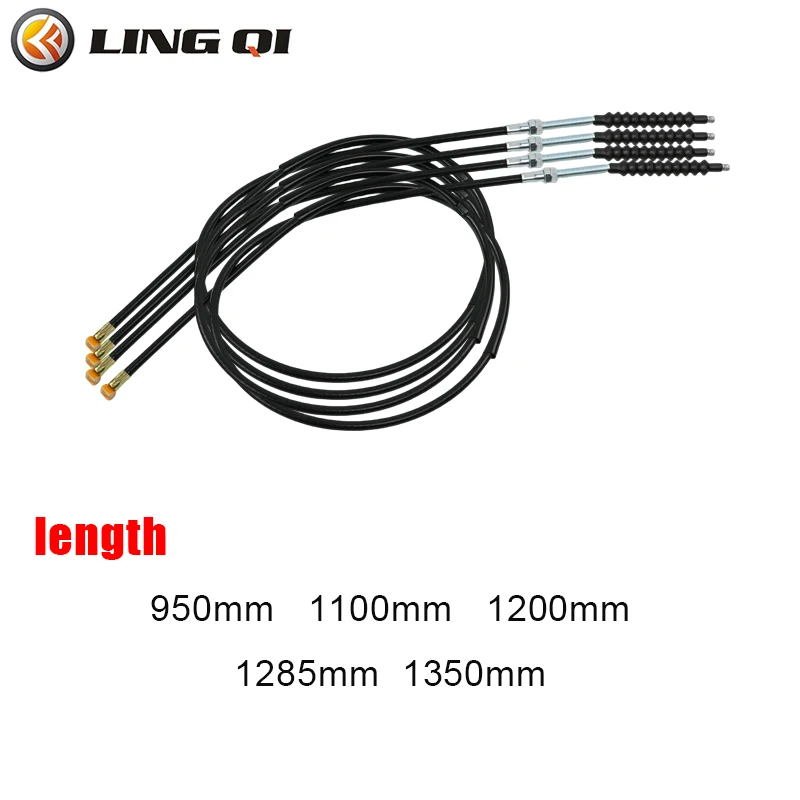 Motorcycle Clutch Cable Line Stainless 1100 1285 1350mm Universal for ATV KT Pit Dirt Bike Speed Control Adjustable Replacement