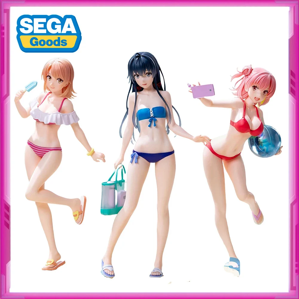 

Оригинальный SEGA My Teenage RomCom SNAFU Isshiki Iroha Yukinoshita Yukino Yuigahama Yui ПВХ аниме фигурки экшн-фигурки модель игрушки