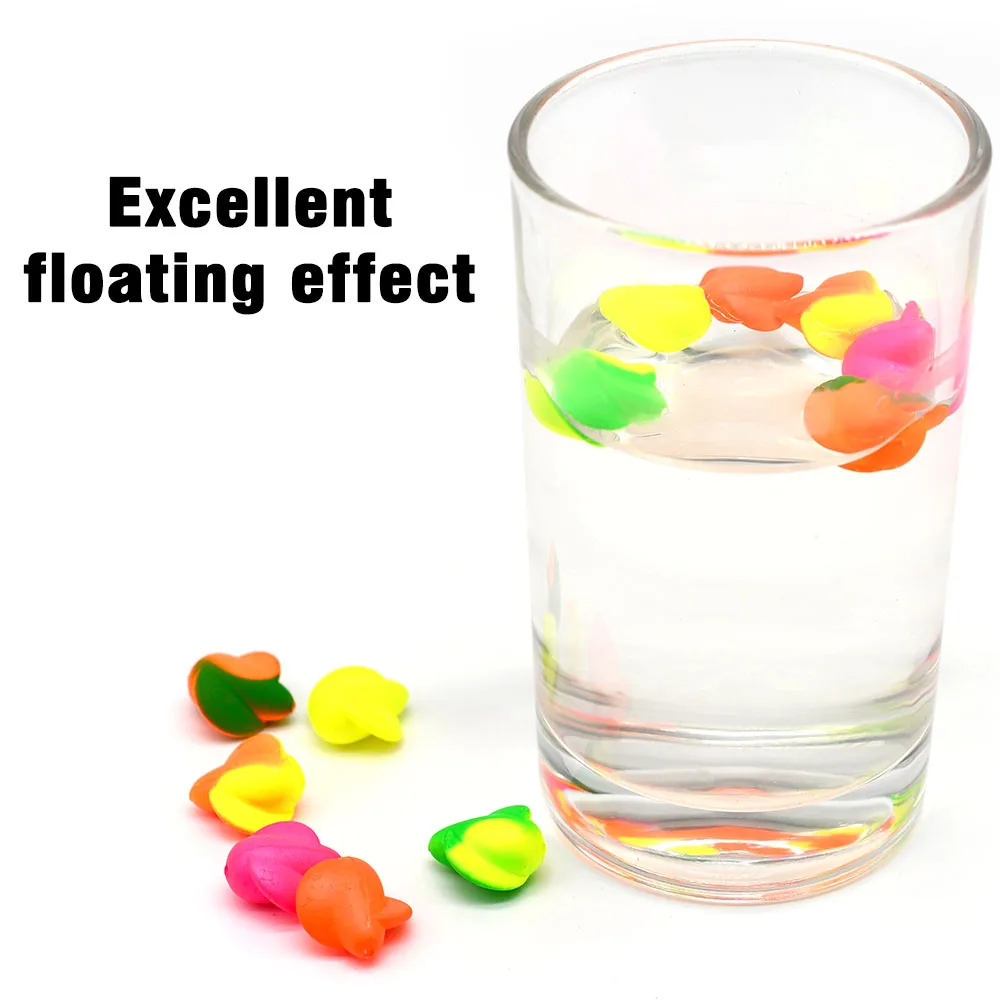 Topranc 20/24 قطعة من طُعم صيد الأسماك في المياه المالحة رغوة بوبرز طُعم عوامة دوارة