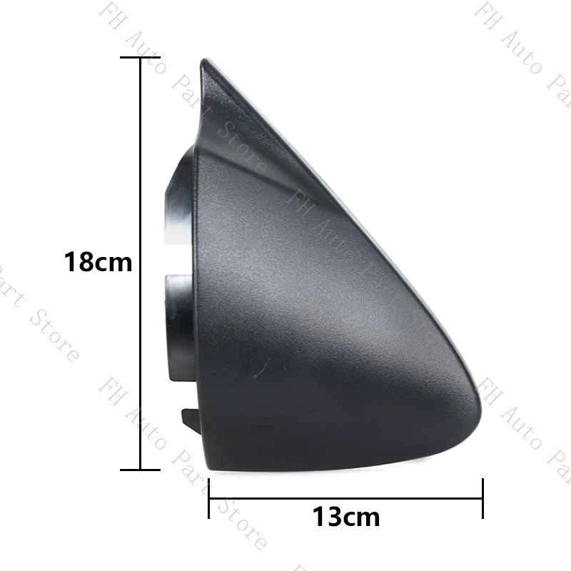 For SAIC MAXUS LDV V80 FCV80 EV80 RV80 Rearview Wing Door Side Mirror Corner Triangle Molding Trim Cover Panel Lid Cap
