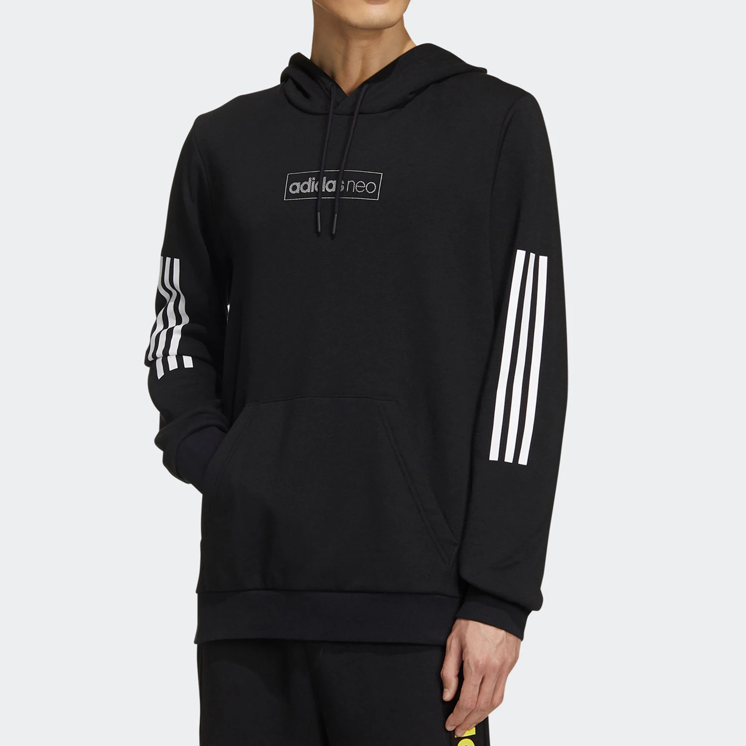 

Мужская повседневная спортивная трикотажная толстовка с капюшоном Adidas Authentic NEO GK8771