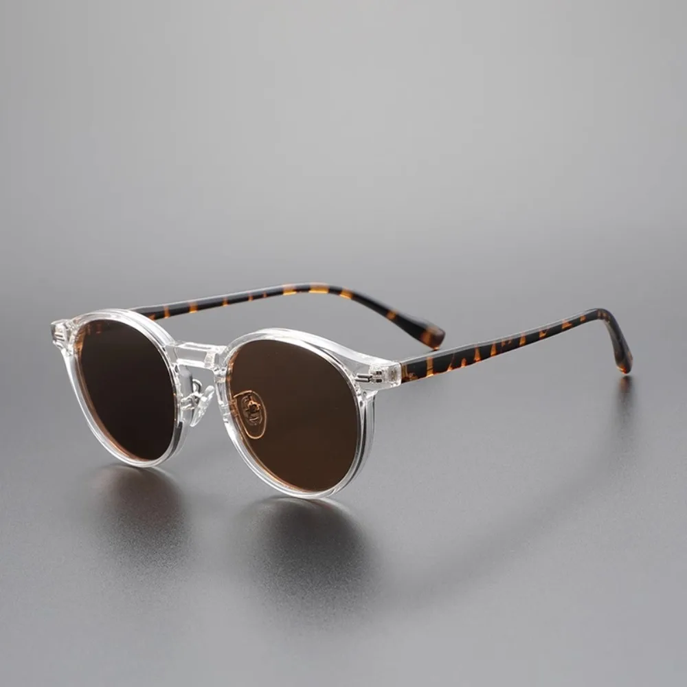 nowa moda Spersonalizowane niszowe okulary przeciwsłoneczne retro z nitami okrągłe kobiety mężczyźni 2025 Wysokiej jakości popularny produkt popularne odcienie zewnętrzne