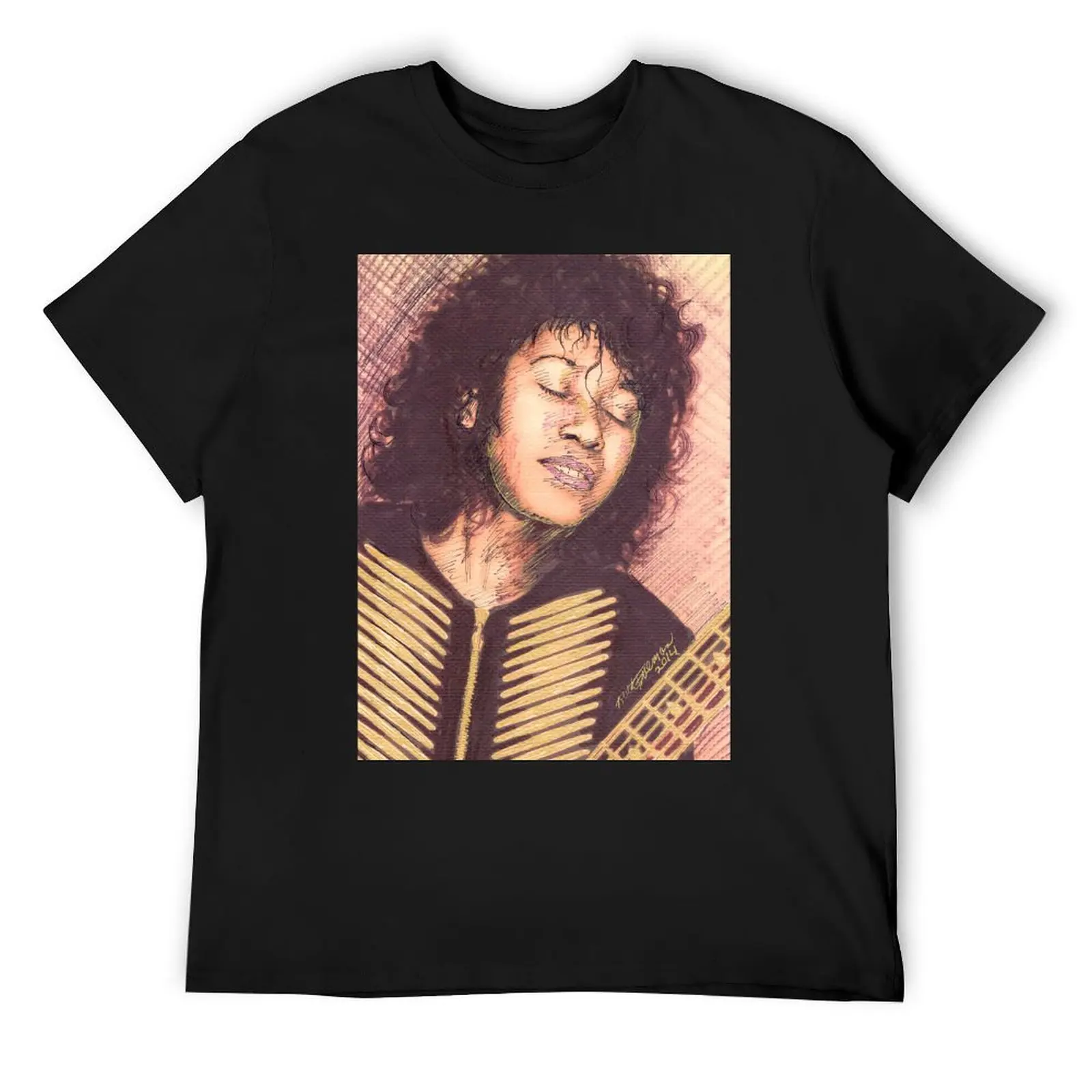 

PORTRAIT OF JOAN ARMATRADING T-Shirt shirts graphic graphic t shirt vintage t shirt for men
