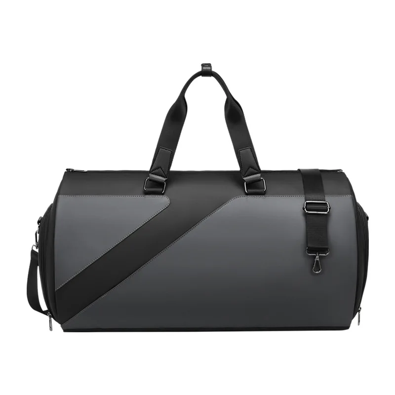 Men's Large Capacity Travel Bag Formal Suit Luggage Folding Storage Fitness Travel Portable