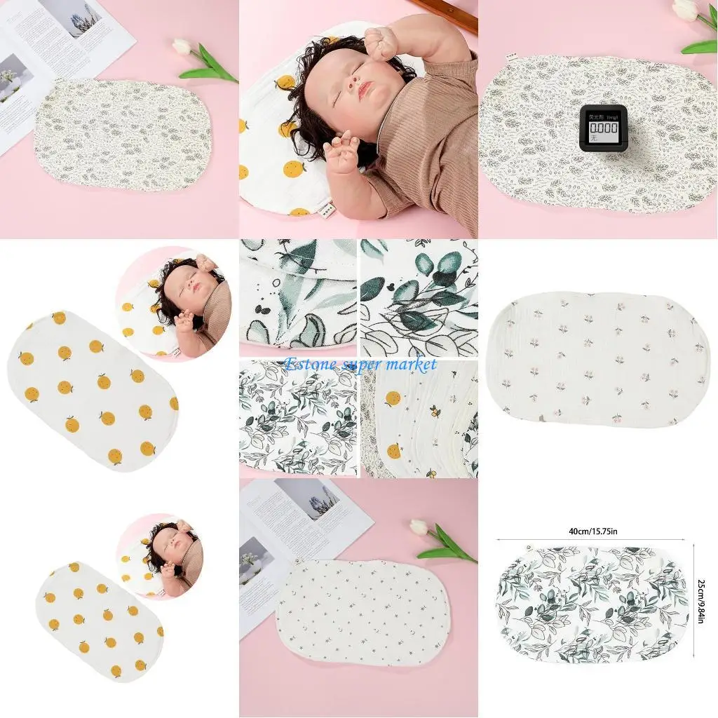 090B 8 層枕カバー防汗通気性クッションパターンベビーカー枕カバー幼児寝具アクセサリー