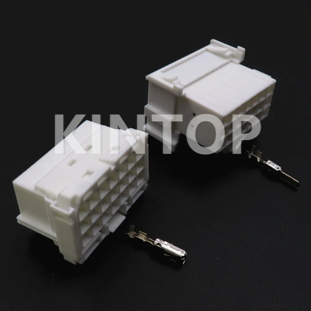 1 مجموعة 21 دبابيس 967635 -1 موصل الأسلاك الكهربائية للسيارة لتجميع التيار المتردد 2- 967630 -1 7- 968975 -1 مقبس تلقائي ذكر أنثى غير مختوم باللون الأبيض