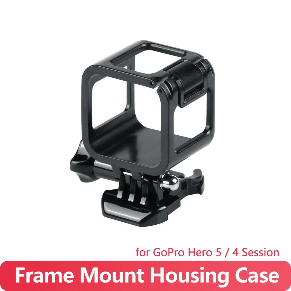 Frame Mount Housing Case Compatible with GoPro Hero 5 Session go pro Hero 4 Session Hero Session Cameras