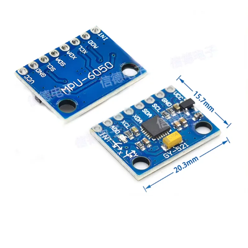 1PCS 3PCS MPU6050 GY-521 3-Axi - Accelerometer Mpu6050 review and price