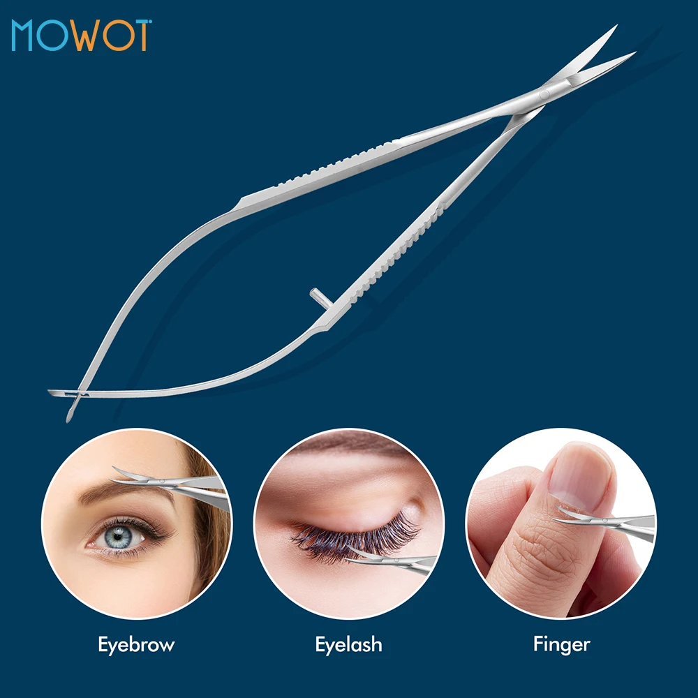 

Straight Curved Tip Scissors Russian Manicure Scissors Professional Nail Dead Skin Remove Stainless Steel Manicure Tools