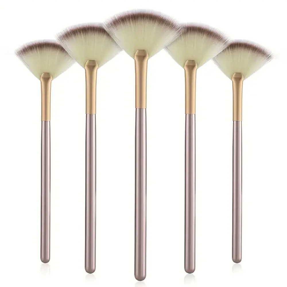 1/3/5/9 Stück schlanker, weicher Gesichtsfächerpinsel, Make-up-Kosmetik, vielseitig einsetzbar, Maskenpinsel, Make-up-Pinsel-Werkzeug-Set – Detail 5