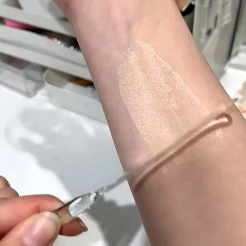Foldable Liquid Foundation Palette Transparent Professional Mixing Cream Rod Set Acrylic Makeup Tool Kit