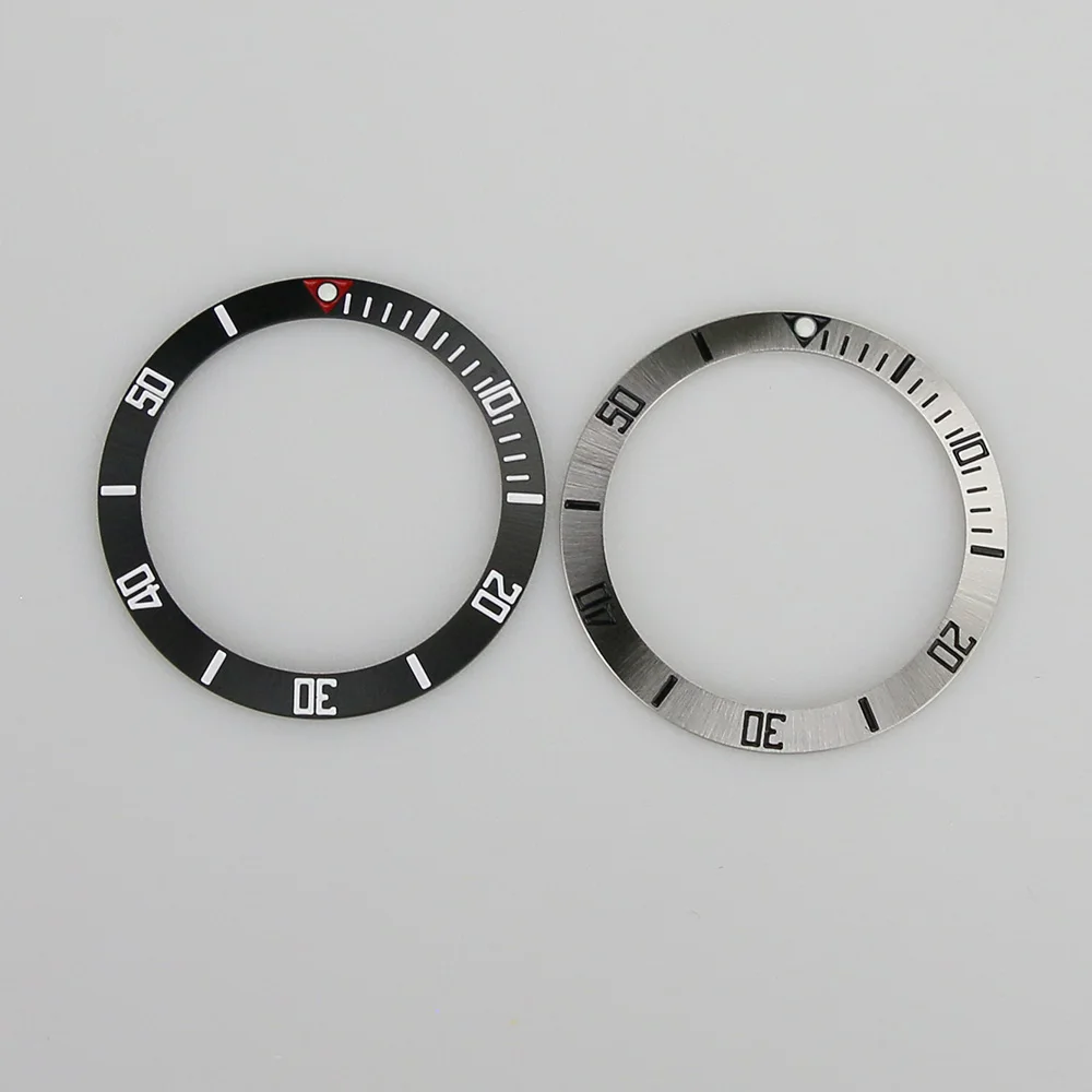 316L الفولاذ المقاوم للصدأ SKX007 38mm مع 12H PIP C1 إدراج الحافة المنحدر الأخضر المضيء