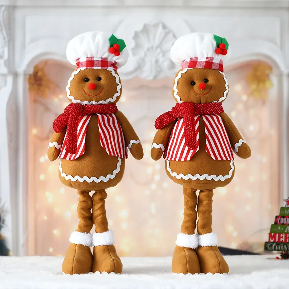 格納式のジンジャーブレッドマンドール,クッキーの形をしたおもちゃ