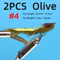 2PCS Sz 4 Olive