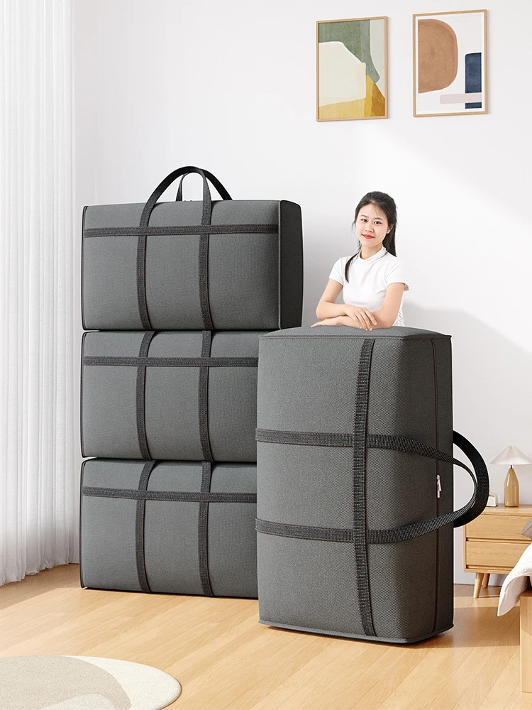 1pc Oxford Stoff Kleider schrank Aufbewahrung tasche Hochleistungs-Einkaufstasche Baumwolle Quilt Aufbewahrung tasche Kleidung Umzugs tasche