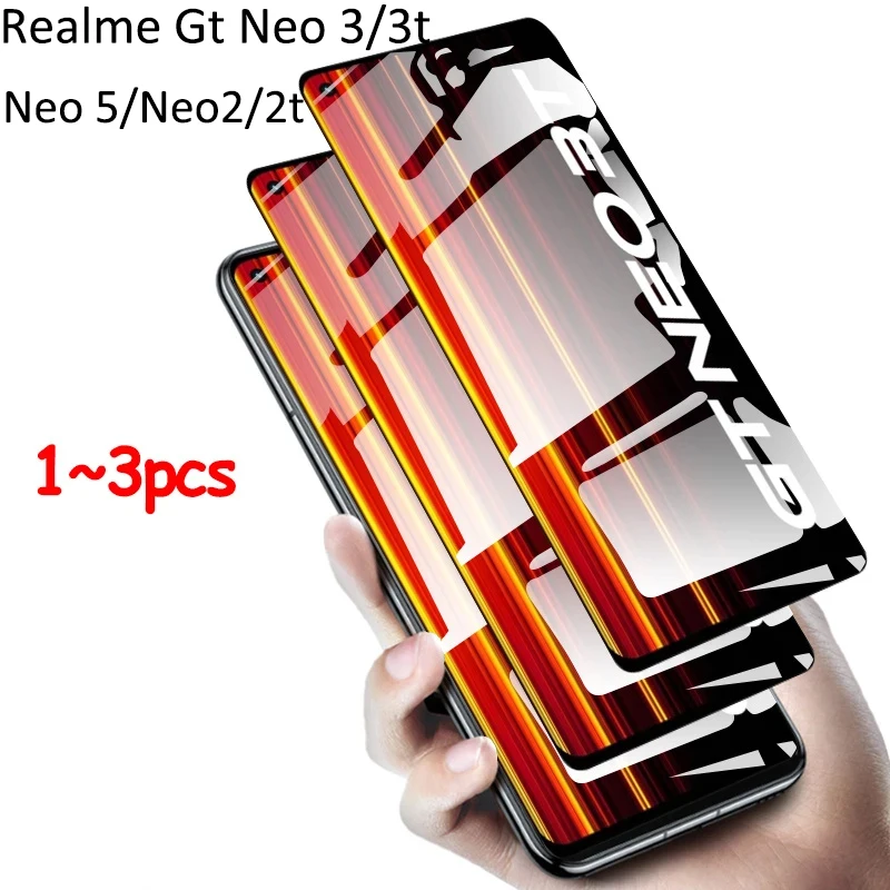 

protective glass for realme gt neo 3 neo3t neo 5 neo 2 2t realmi gt neo2 neo2t neo 3t realme gt neo 3t tempered screen protector