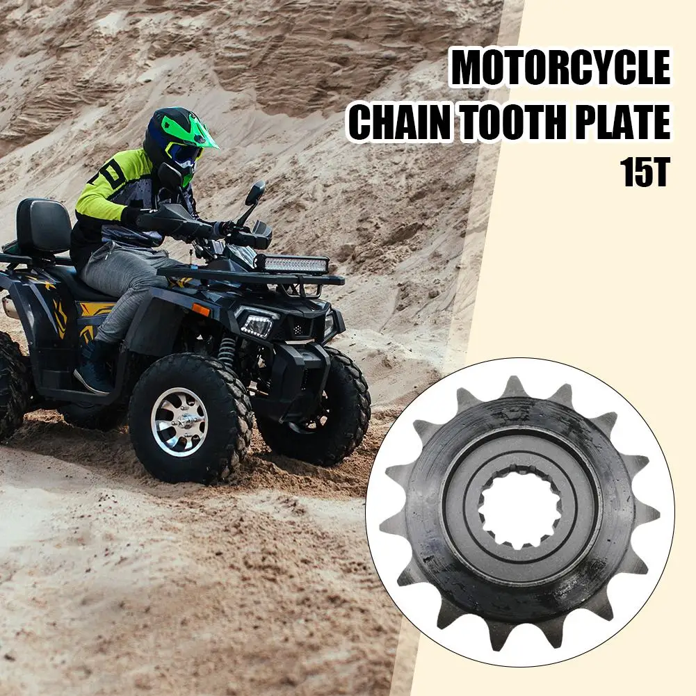 

For CFMOTO 450MT NK400 650NK/MT 15T Silent Motorcycle Sprocket Supplie Front Steel Disc Dental Chain Motorbike S1X2