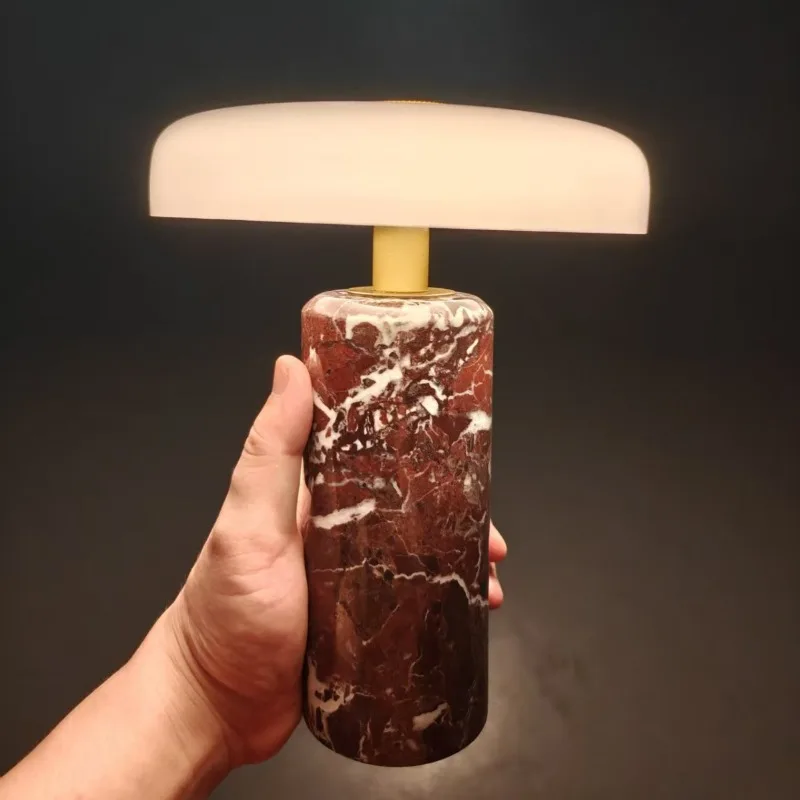 Nordic Style Retro Minimalist Desk Lamps Stone Art Living Room Bedroom Dining Hall Kitchen Office