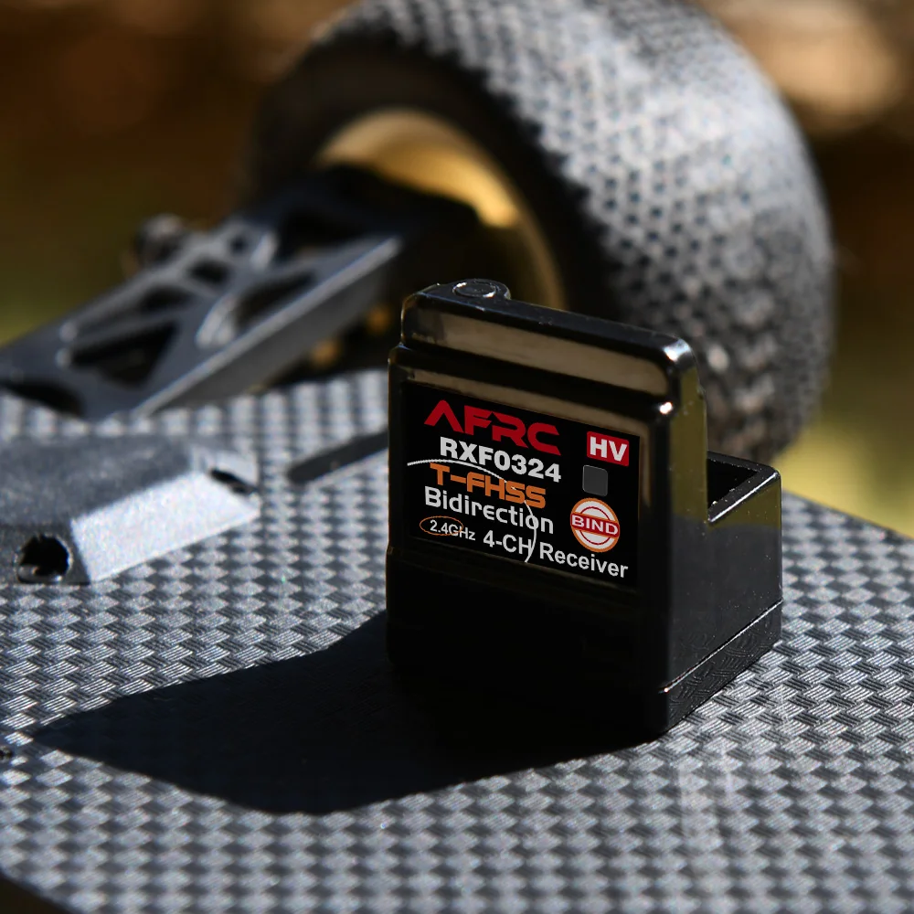 AFRC 4-Kanal 2,4G Funkempfänger FUTABA T-FHSS RXF0324 für RC-Autos, kompatibel mit den Sendermodellen 10PX 7PXR 7PX 7XC 4PM – Detail 3