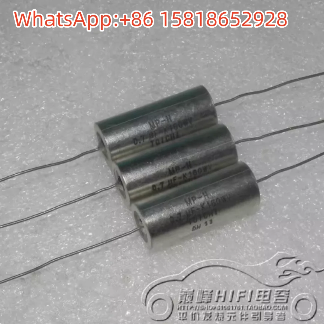 2pcs 160V 0.7UF 704k Size: 13*34mm Imported TOICHI Ceramic Head Copper Tube Oil-Immersed Coupling Capacitor
