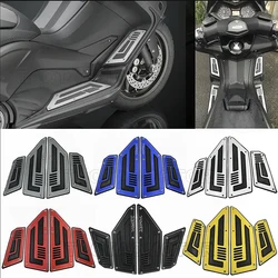 For YAMAHA TMAX530 TMAX 530 T-MAX 530 2012 2013 2014 2015-16 Motorcycle Footboard Steps Motorbike Foot Footrest Pegs Plate Pads