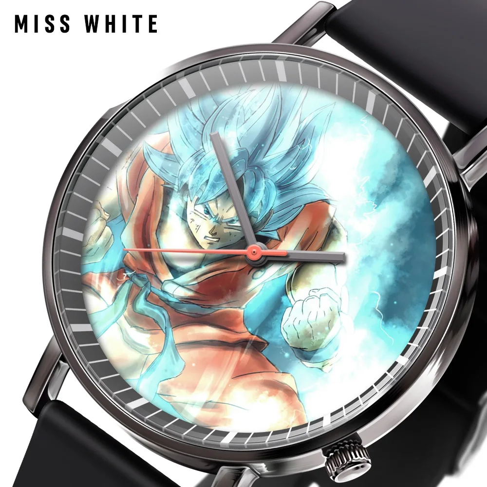 Anime Accessories Dragon Ball Quartz Watch Super Saiyan Goku Series Student Casual Watch Accessories Exquisite Gifts